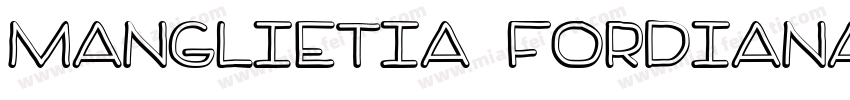 Manglietia fordiana字体转换